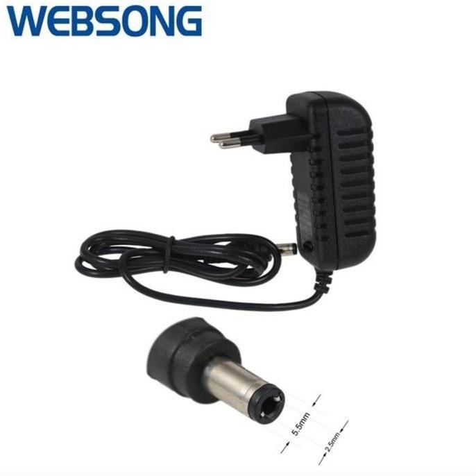 Adaptor 5V 2A Jack DC 5.5x2.5 WEBSONG (TERBAIK) (TERBARU) (TERMURAH)