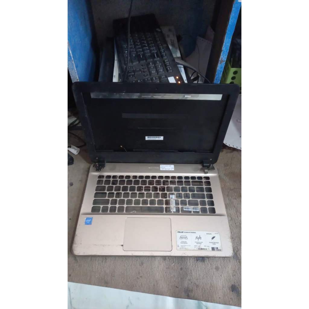 CASNG LAPTOP ASUS X411N FULLSET WARNA GOLD