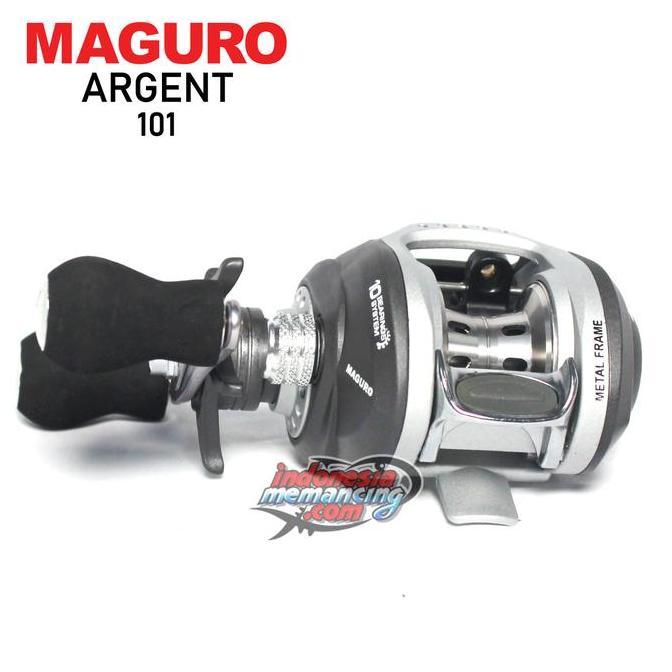 Reel BC MAGURO Argent 101 | Handle Kiri ~ Indonesia Memancing