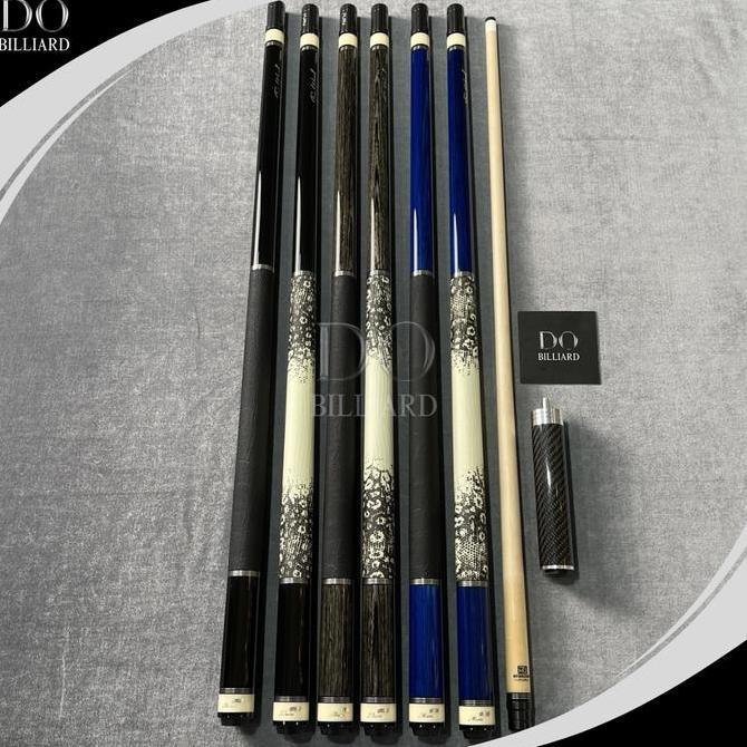 (EXOTIC) Stick Billiard FURY TW SERIES Real Exotic Wood Low Deflection Infused Carbon Shaft / Stick 
