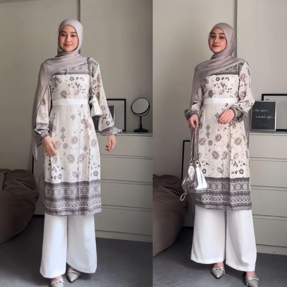 100% AMAN JOLEY CLOTH -  KHARISMA RAYA SERIES DRESS TERBARU 2026 OUTFIT LEBARAN KONDANGAN PESTA GAMI
