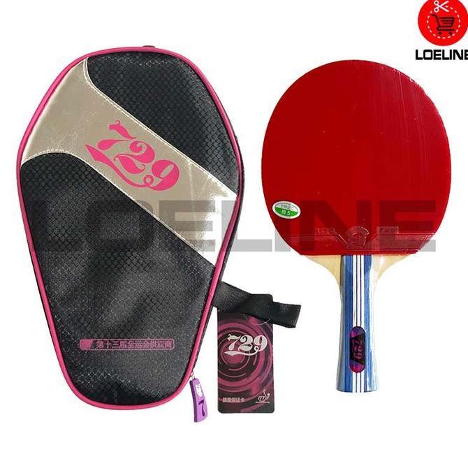 Bad Bat Bet Ping Pong Tenis Meja 729 Model SP-7282B Asli Original