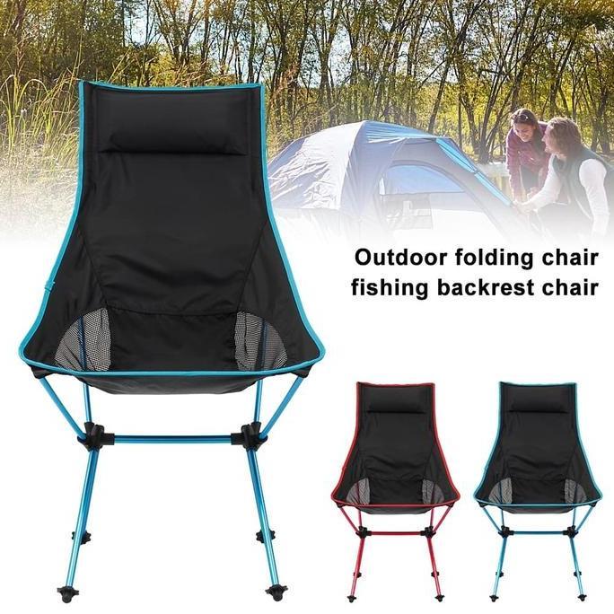 Pussx- Kursi Lipat Outdoor Portable Jumbo - Folding Chair Piknik Camping