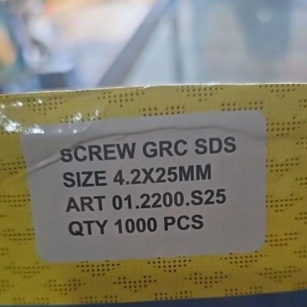 Skrup Grc Ameritech 4.2X25Mm (Isi 1000Pc) Harga Perkotak/Baut Grc