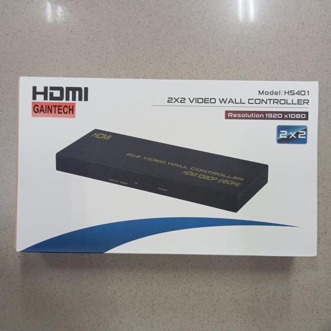 GAINTECH 2x2 HDMI VIDEO WALL CONTROLLER 4K 4 PORT