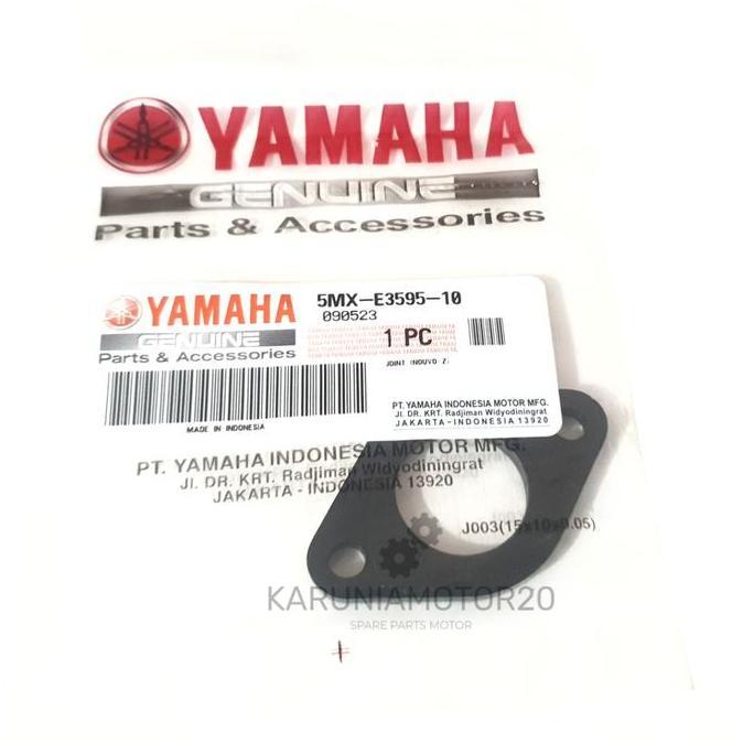 Paking Fiber Intake Karbu Nouvo/Mio/Fino Original Ygp 5Mx-E3595-10 Terbatas