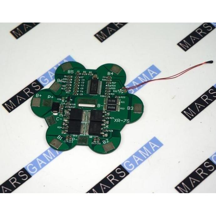 Bms 7s 15A 24v lithium baterai 3.7v 18650 protection board