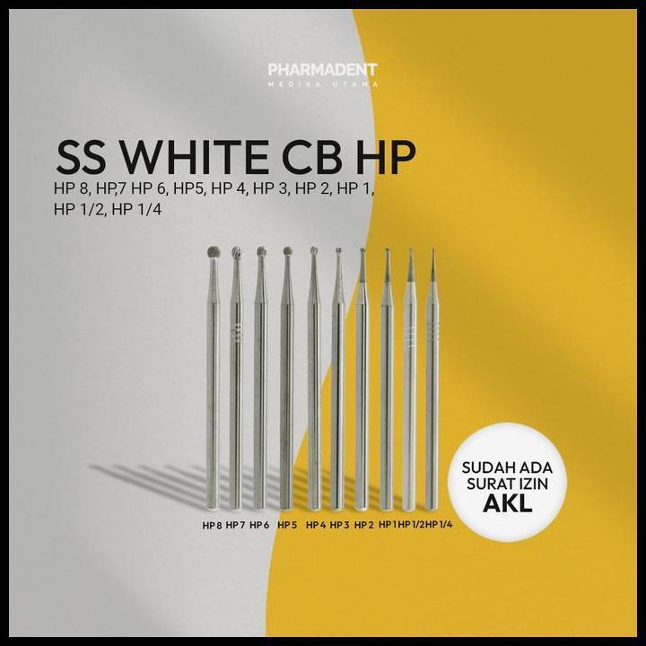 Dental Bur Ss White/Burs Tulang Hp Resmi Akl Terlaris
