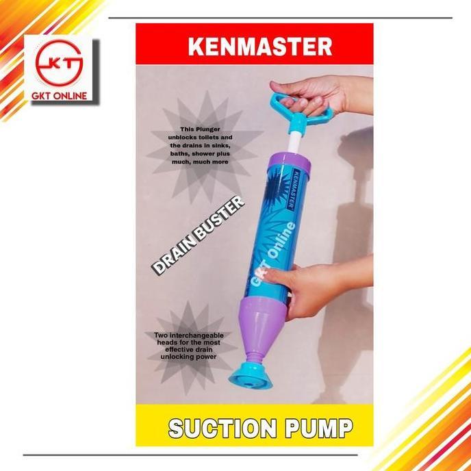 Pompa Sedot WC / Kenmaster Drain Buster Pompa Anti Mampet