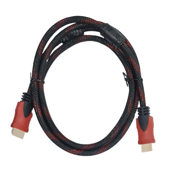 Kabel HDMI 3 Meter V 1.4 Gold Plated untuk LCD TV, LED, Monitor Komputer, Sony PS3, DVD Player, Lapt