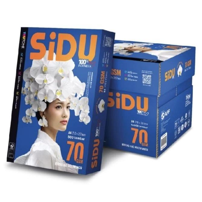 [Rim] Kertas Hvs A4 Sidu 70 Gram / Sidu Hvs