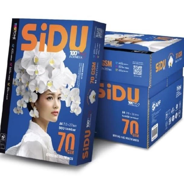 [Rim] Kertas Hvs A4 Sidu 70 Gram / Sidu Hvs
