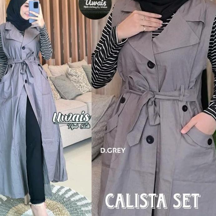 Long Outer Sygaret (Tanpa Inner) / Rompi Tanpa Lengan / Rompi Panjang