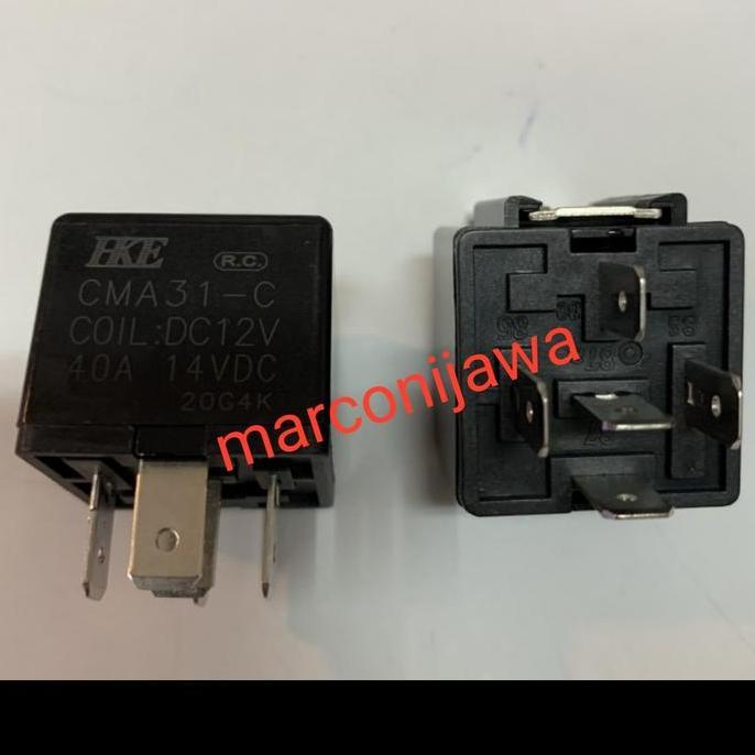 RELAY MOBIL 12VDC 40A 5PIN MJ27