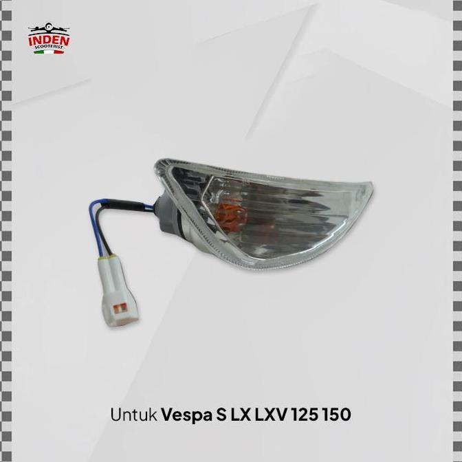 Lampu Sein Indicator Vespa LX LXV 125 150 Set Depan Belakang