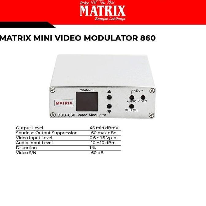 (Good) MATRIX MINI VIDEO MODULATOR
