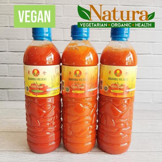 Spezia- Sambal Sambel Bambu Rejeki Sweet Extra Super Hot 700Gr Vegetarian