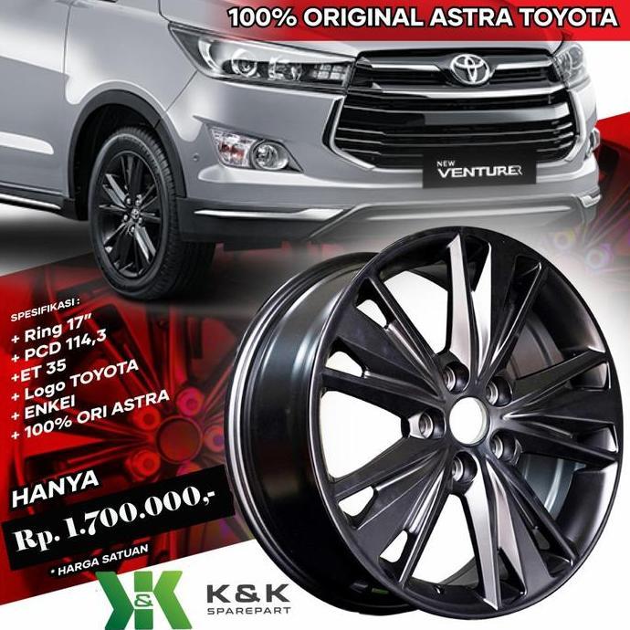'' VELG INNOVA VENTURER SET (100% ORI ASTRA) ''