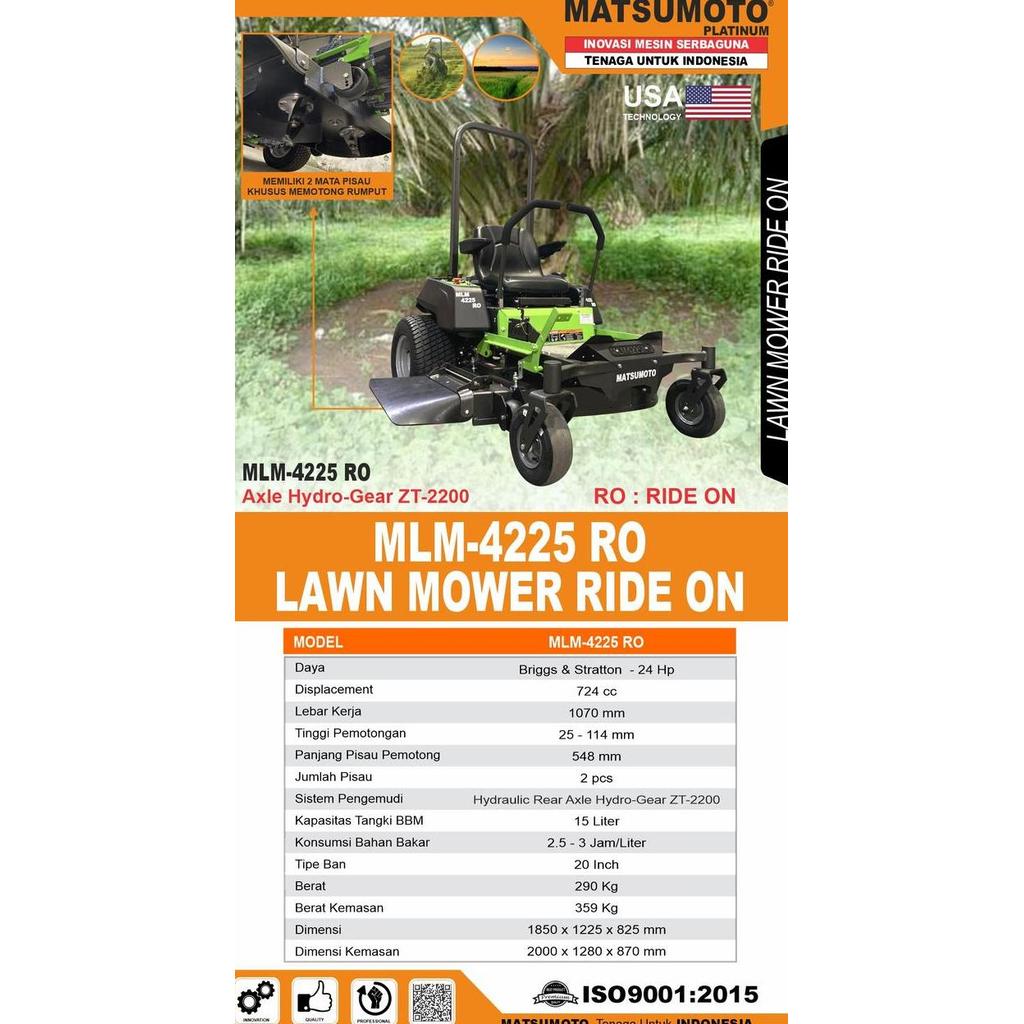 Ban Luar For Mesin Lawn Mower Potong Rumput Mlm-4225 Ro Original