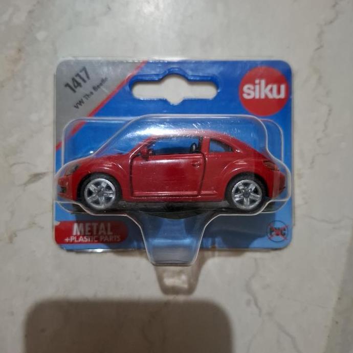 siku 1417 vw the beetle merah