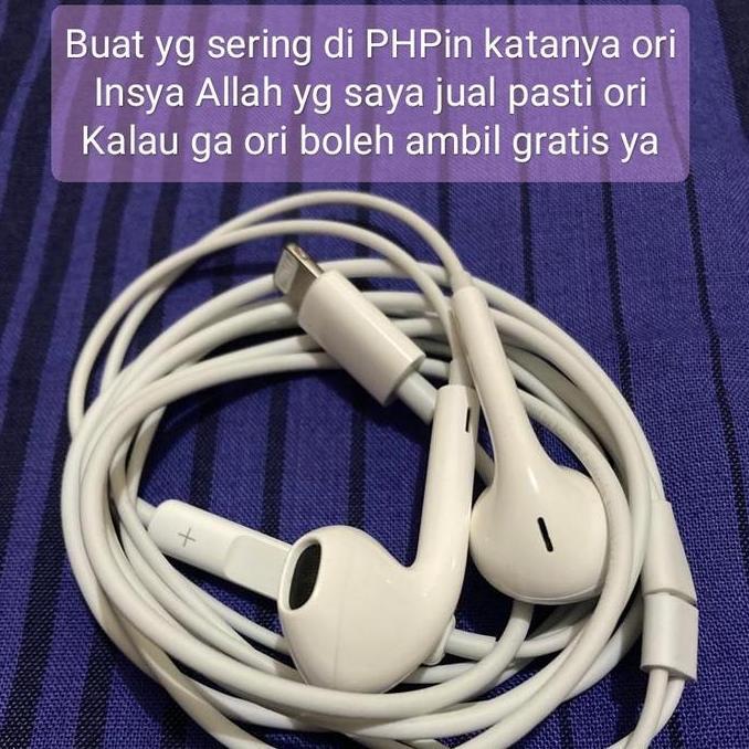Voce- Headset Earpod Iphone 7 Copotan Dijamin