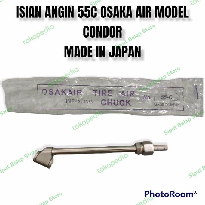 New- Pengisi Isian Angin Ban Tire Chuck Osaka Air Model Condor 55C Japan