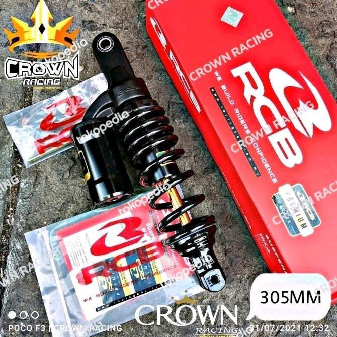 Shock RCB MB2 Black Premium Beat / Scoopy / Vario 110 / Mio / Soul Motorcycle