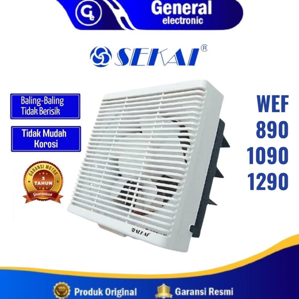 Exhaust / Hexos / Heksos Fan SEKAI WEF-890 - WEF-1090 - WEF-1290 Wall Fan