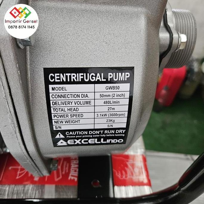 Water Pump Honda Excell 2 Inch / Mesin Alkon Honda Excell 2 Inch