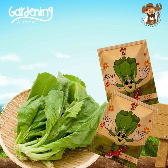 Geek Farmer - Benih Biji Sawi Manis