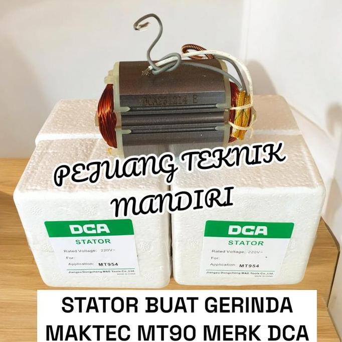 DCA STATOR GERINDA MAKTEC MT954 MT 954 / RUMAH ARMATURE STATOR MAKTEC MT 954 MERK DCA BEST SELLER