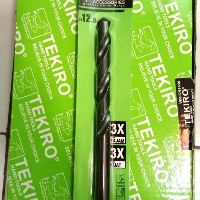 MATA BOR BESI HSS PRO 12 MM TEKIRO RYU READY