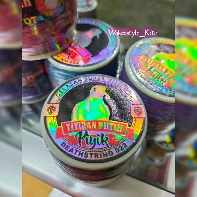 Gelasan Matot Dead String Titiran Putih Piyik | Layangan Aduan Original
