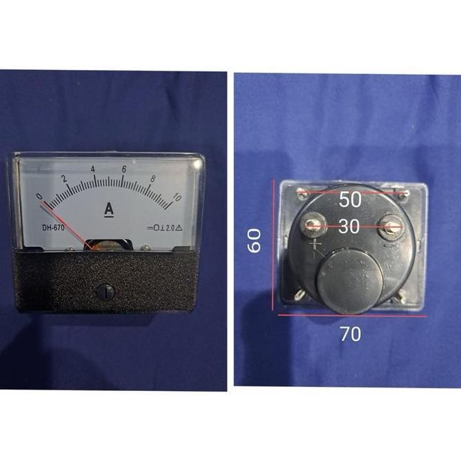 PANEL METER DH670  ALAT UKUR ANALOG ARUS RESTOCK