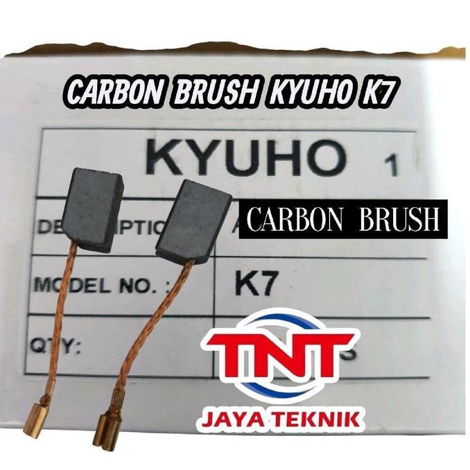 CARBON BRUSH GERINDA KYUHO K7 / SPUL ARANG KYUHO K7 / CARBON BRUSH KYUHO K7 ORIGINAL FORSALE