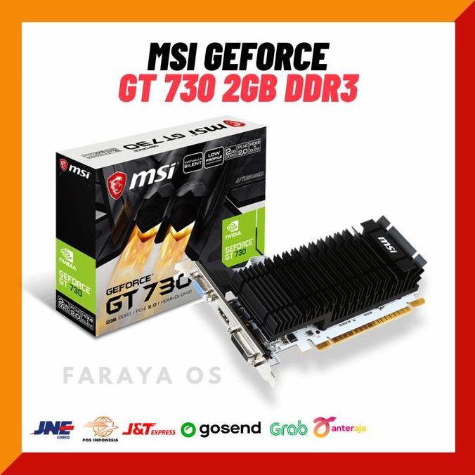 TERBARU - MSI GeForce GT 730 2GB DDR3