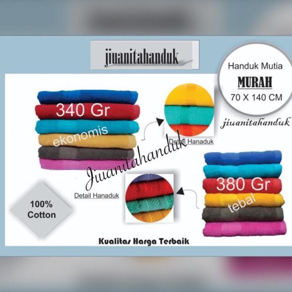 Jh Handuk Mutia Jumbo Ukuran 70X140 (Paling Murah)