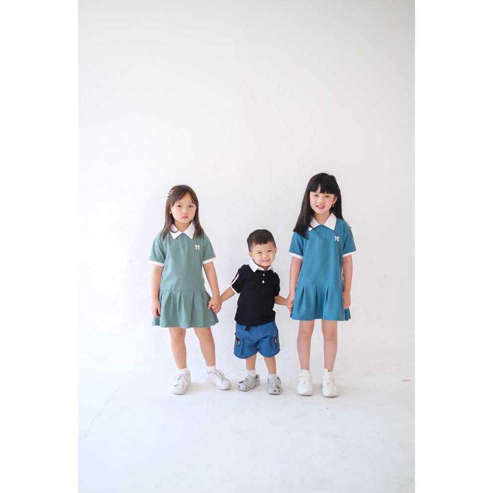 CUCI GUDANG BAJU PADEL ANAK COUPLE POLO & DRESS KAOS POLO ANAK COUPLE DRESS POLO ANAK PEREMPUAN BAJU