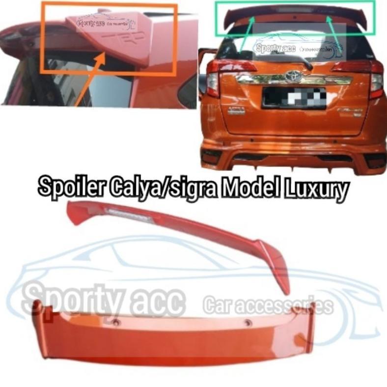 Spoiler Calya Sigra Model Luxury Trd Dan Luxury Gr Sport