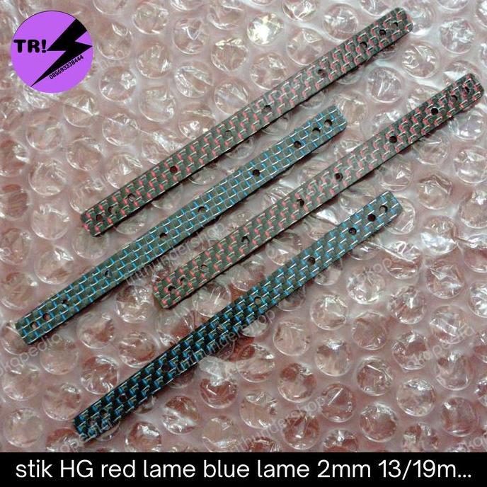 Rep Hg 2Mm 13/19Mm Stik Blue Red Lame Tamiya 95007 95008 Plate Carbon