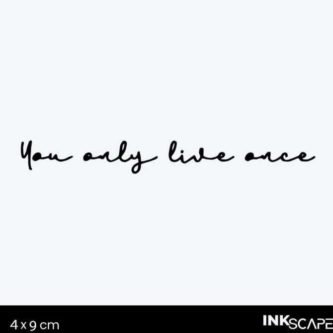 Inkscape Semi-permanent Tattoo 40x90 - F13