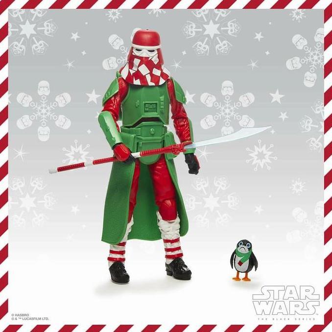 HASBRO STAR WARS BLACK SERIES STORMTROOPER HOLIDAY EDITION SET OF 5 CLONE TROOPER SITH TROOPER SNOWT