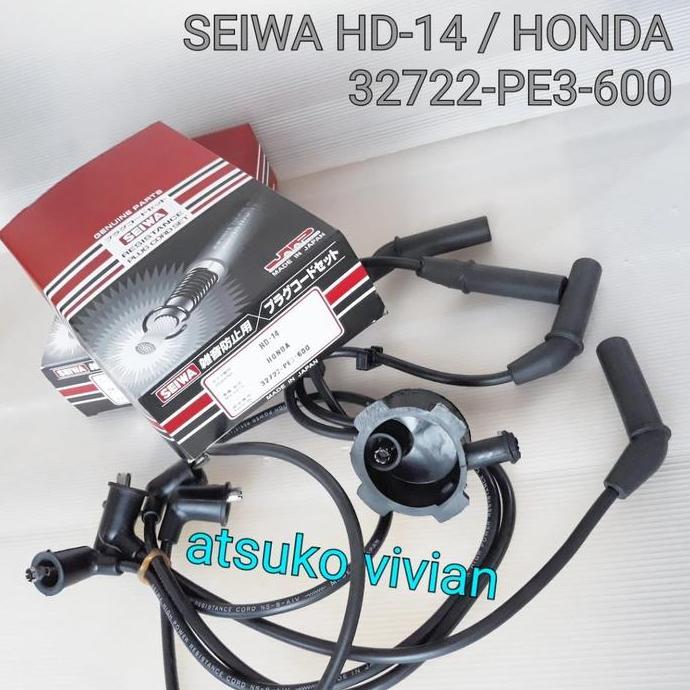 KABEL BUSI HONDA CIVIC WONDER / 32722-PE3-600 JAPAN SEIWA HD-14 JEPANG