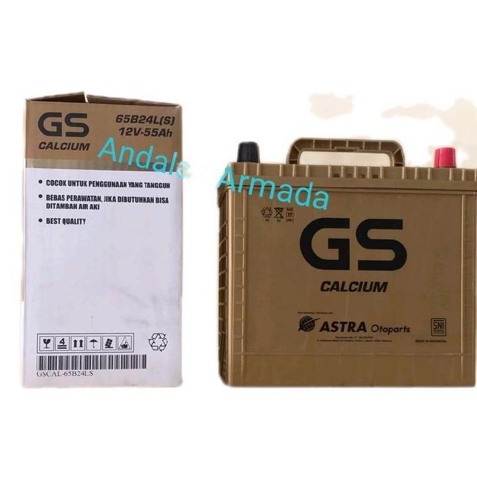 Aki kering Astra Otoparts Gs Calcium 65B24LS / NS60LS  (55Ah)