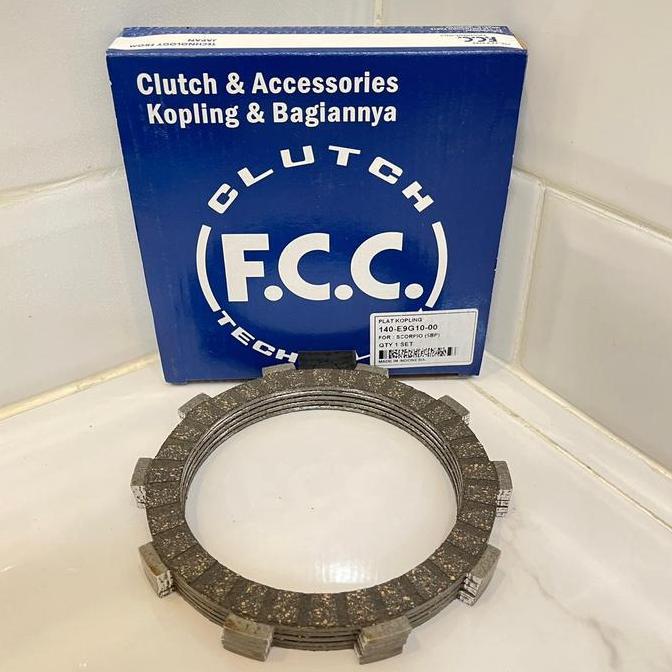Fcc-Gk11 Plat Kopling Set (5Bp) Scorpio/ Vioxion Old / Scorpio Z Original Ysp Fcc / Plat Kopling Fcc