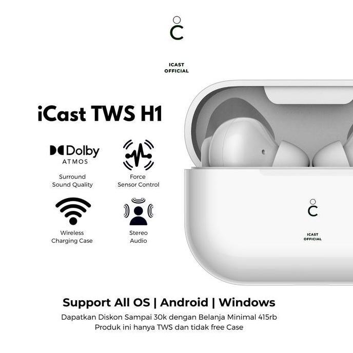 iCast TWS Pro H1 Edition Final Upgrade Made by iCast Official Diskon