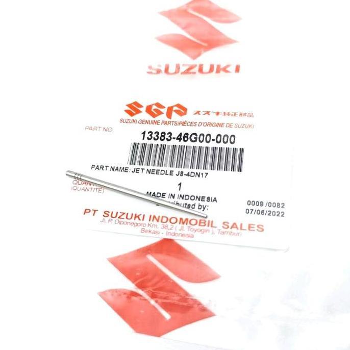 Jarum Skep Vakum Karbu Suzuki Spin Skywave Skydrive Hayate Asli Original Sgp 13383-46G00-000 Motorcy