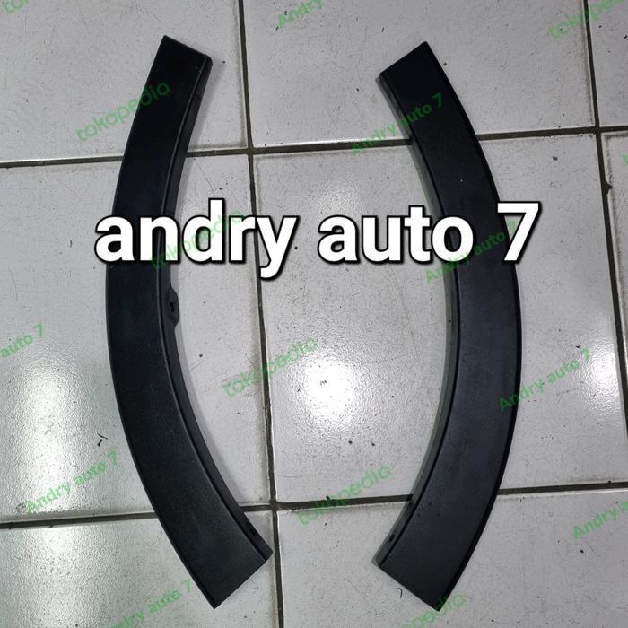 Over fender list hitam bemper rush terios 2018 2019 2020 2021 2022