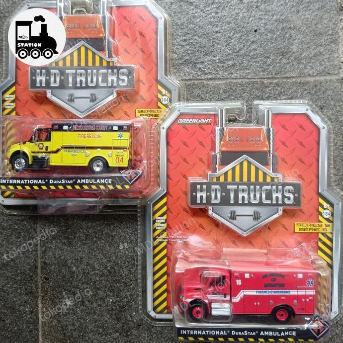 GREENLIGHT HD TRUCKS - INTERNATIONAL DURASTAR AMBULANCE MDLS27
