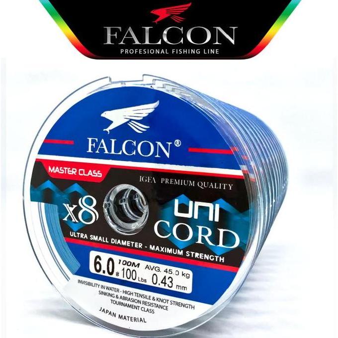 TERMURAH - Falcon Senar PE X8 Falcon Uni Cord 100M Connecting